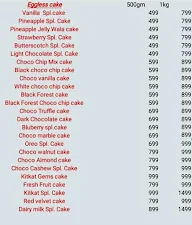 Bakeman Bakery 24X7 menu 1