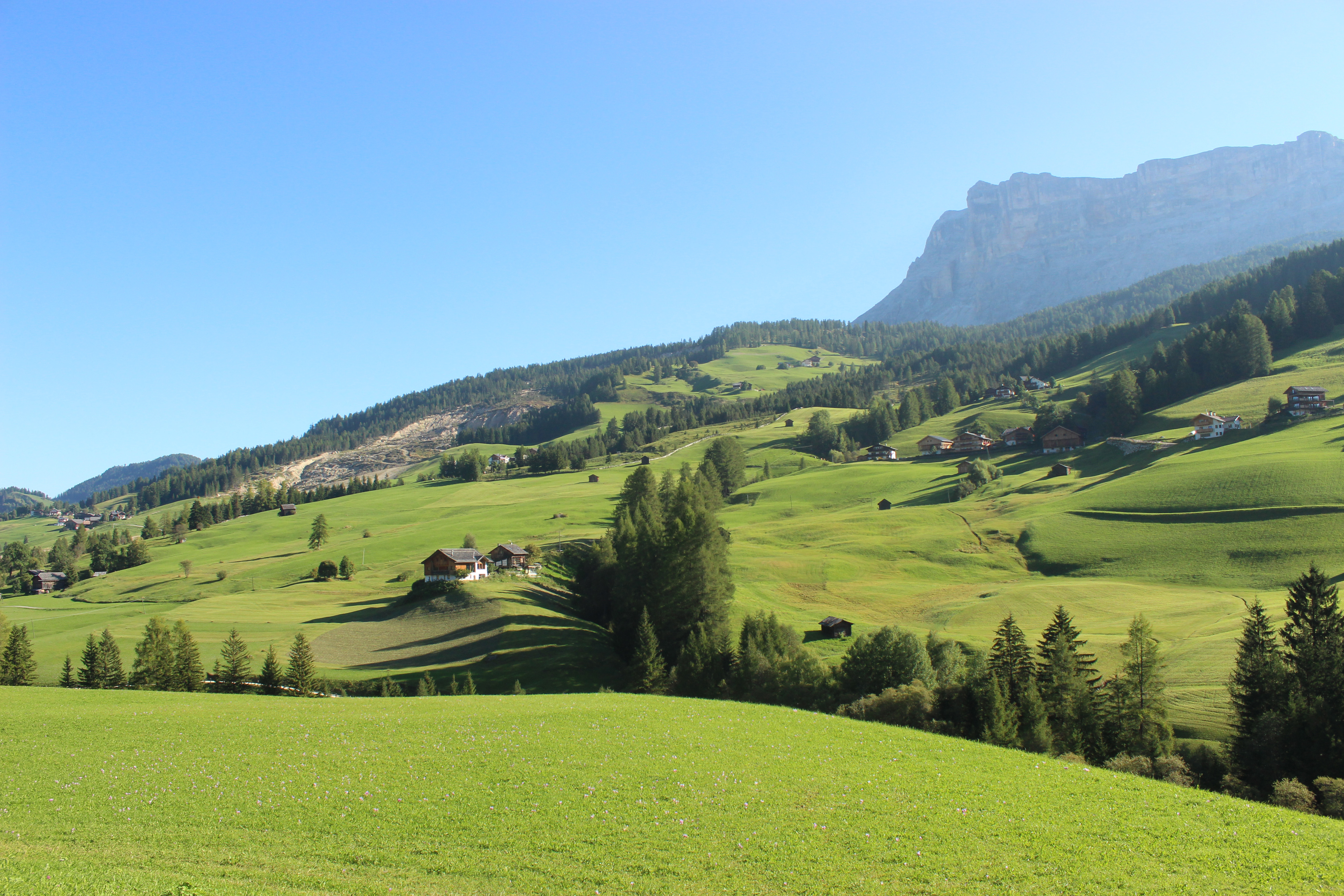 Linee morbide dell'Alta Badia di El Sunrise