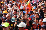 A general view of the crowd ahead of the F1 Grand Prix of Austria at Red Bull Ring on July 09, 2022 in Spielberg, Austria.