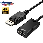 Cáp Chuyển Đổi Dp Sang Hdmi 4K 1080P Dành Cho Màn Hình Máy Chiếu Hp Laptop