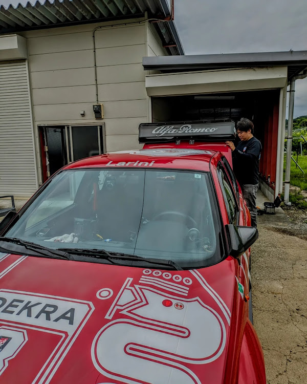 155のアルファロメオ・#155・車検上がり・復活・暇人に関するカスタム事例の投稿画像1枚目