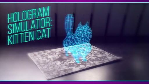 Hologram Simulator: Kitten Cat