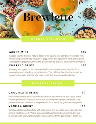 Brewlette Gourmet Teas menu 6