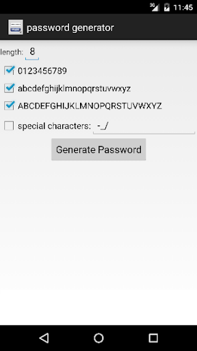 Password Generator