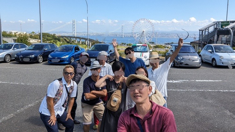 206の関西・関東ユーロTRG・淡島ハイウェイオアシス・道の駅あわじ・うまうま！海鮮丼🐟・お見送りツーリングに関するカスタム事例の投稿画像14枚目