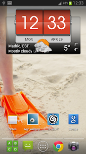  3D Flip Clock & Weather Pro- screenshot thumbnail 