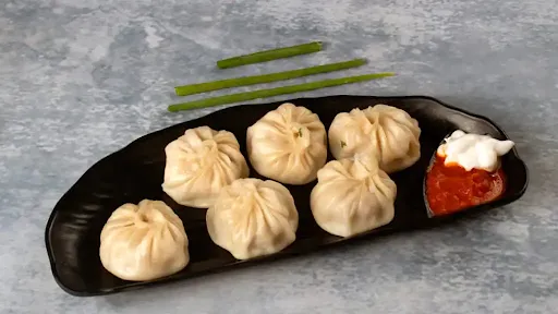 Chicken Steamed Momos [6 Pieces]