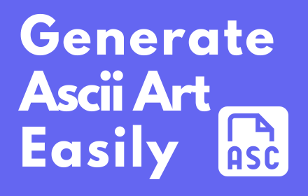 Ascii Art Generator small promo image