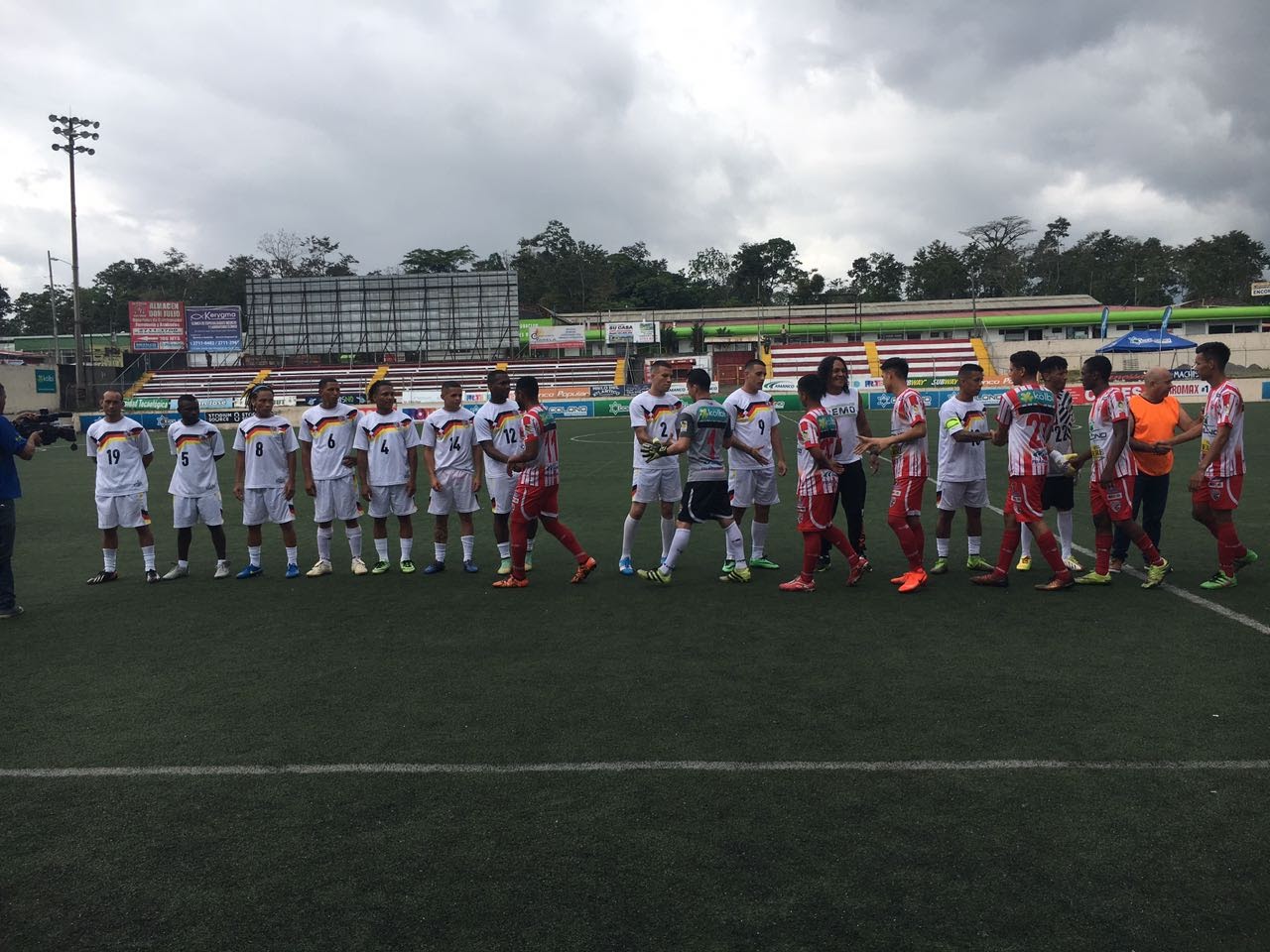 SELECCIÓN DE FÚTBOL DEL CAI POCOCÍ PERDIÓ CONTRA EL SANTOS DE GUÁPILES