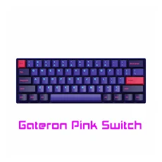 Bàn phím cơ không dây Akko 3061S Neon RGB (Gateron Pink Switch)