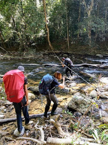 Mount Tahan River Crossings