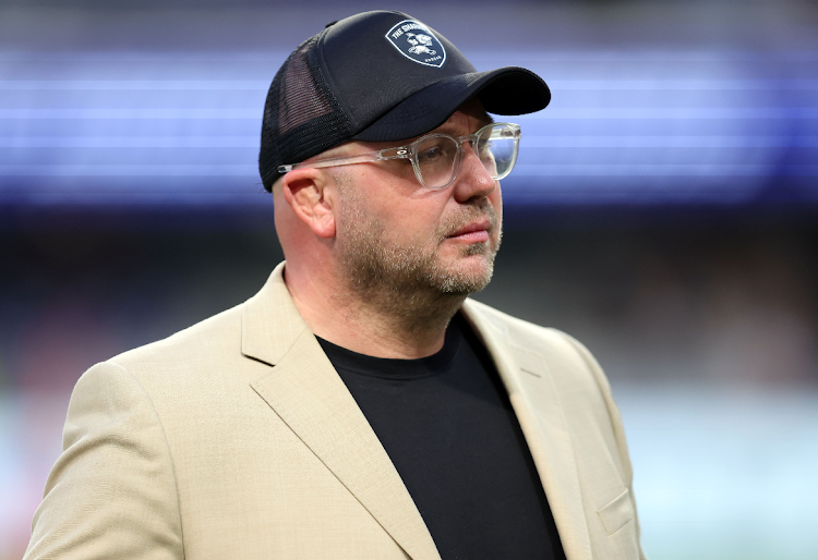 Sharks CEO Eduard Coetzee during the United Rugby Championship match against Munster at Kings Park on April 22, 2023.