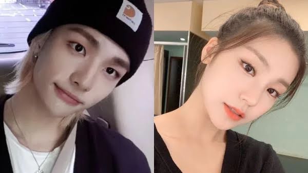 stray-kids-hyunjin-and-itzy-yeji-kpop-idol-look-alike