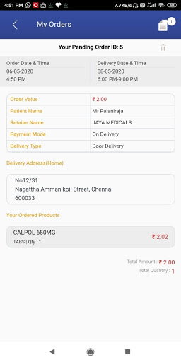 Screenshot JAYA MEDICALS