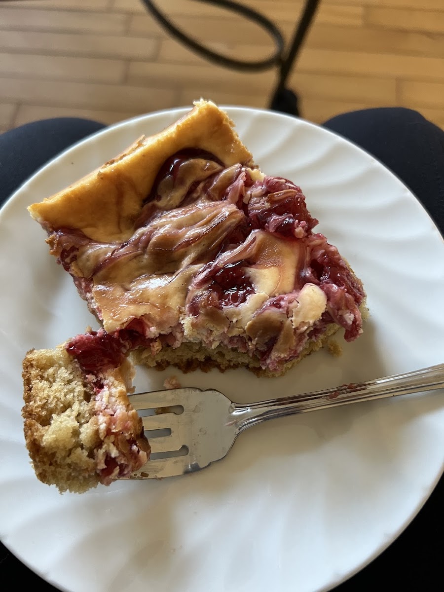 Cherry danish strudel!