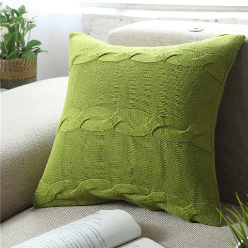 Title 4, Braided Pillowcase for Car, Room or Sofa Decor....