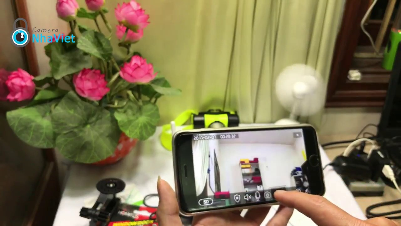 Camera không dây dễ dàng kết nối với thiết bị không dây