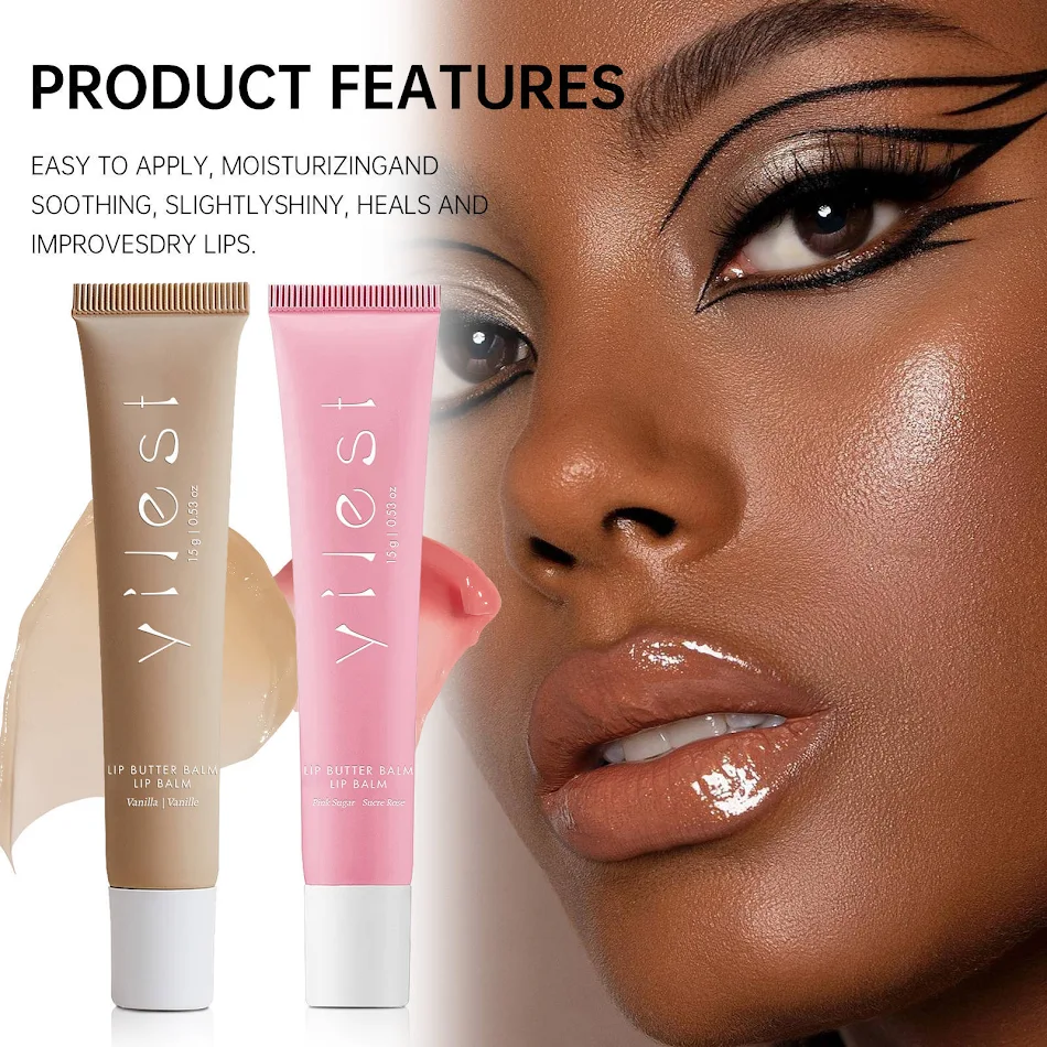 Hydrating Moisturizing Colorless Lip Balm for Soft Lips and Daily Protection Against Chapping, Provides Intense Hydratio