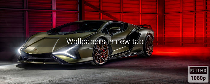 Lamborghini Terzo Millennio New Tab for Google Chrome - Extension