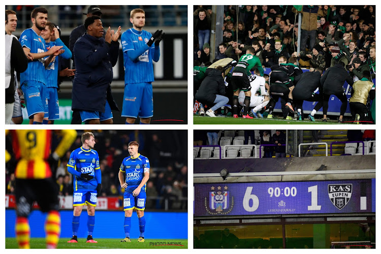 Cercle, Anderlecht, Gent versus Moeskroen, Waasland-Bibberen, Antwerp