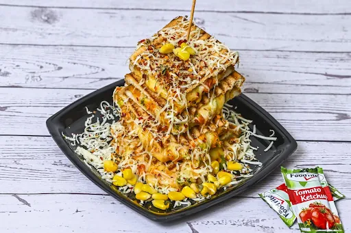 Corn Peri Peri Grilled Sandwich