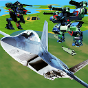 F22 VS Robots - Flying Raptor Invader Sho 1.1 APK Descargar