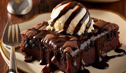 Brownies Icecream