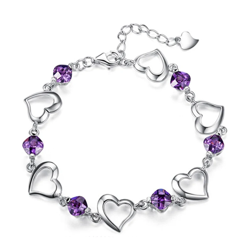 Retro Fashion Crystal Hart Armband, een elegante accessoire dat elke outfit laat stralen. Perfect voor een vleugje glamour.