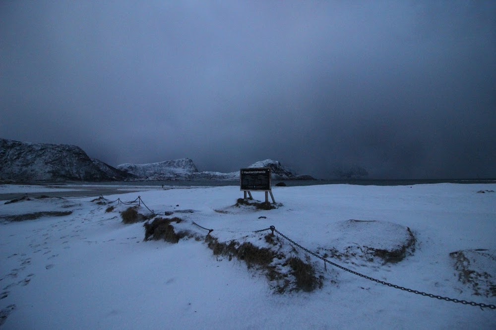 В погоне за снежными пейзажами (острова Lofoten в Новом 2020 году)