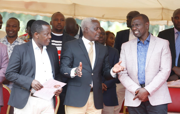 Deputy President William Ruto in Buuri, Meru County on Sunday, March 8, 2020