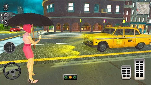 Screenshot Grand Taxi Driving 3D Game