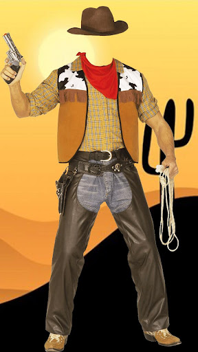 Cowboy Suit Photo Maker