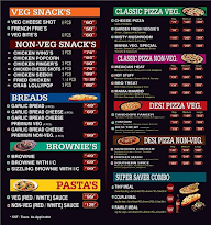 The Pizza Mania menu 1