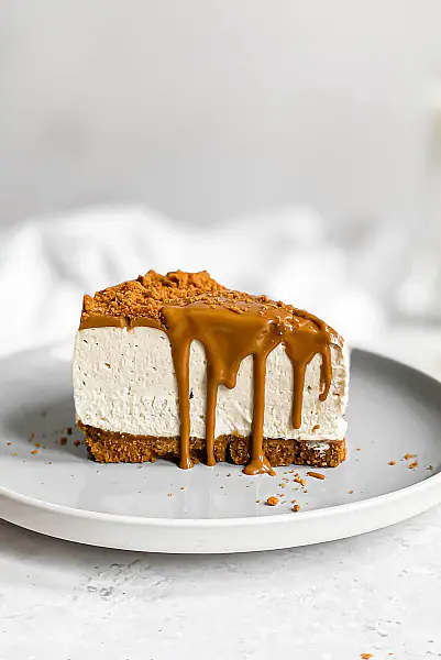 Biscoff Cheese Cake Slice