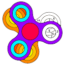 Fidget Spinnner Paint by Number - Adult C 2.0 APK Скачать