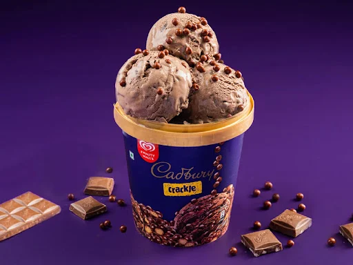 Cadbury Crackle 700ml Family Tub