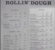 Rollin Dough menu 1