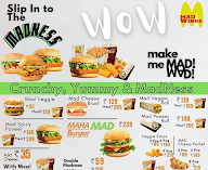 MAD Wings menu 1