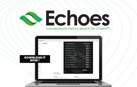 Echoes - ChatGPT Conversation History Search small promo image