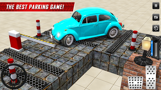 Classic Car Parking Real Driving Test screenshots 5