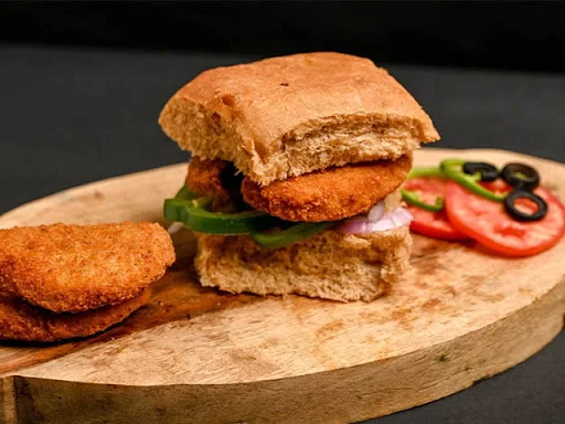 Chicken Crispy Pav Burger