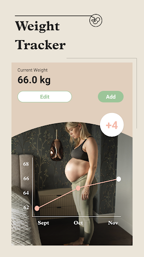 Screenshot Pregnancy App, Baby Tracker