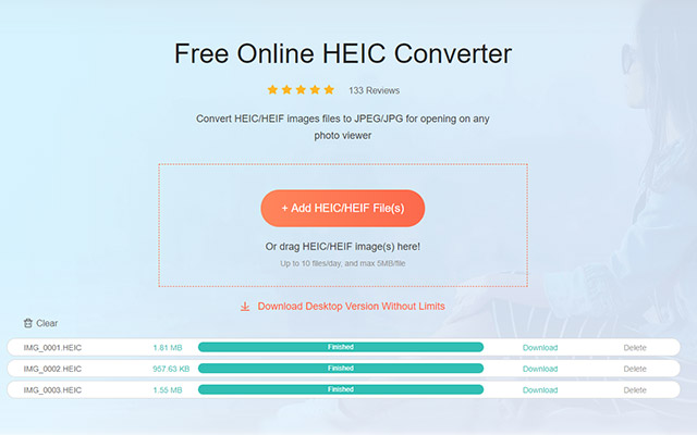 HEIC Converter – HEIC to JPG/JPEG