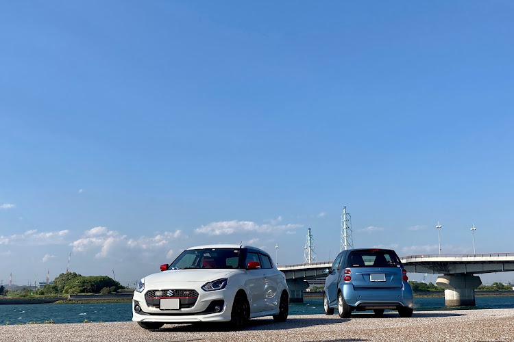 スイフトのRS 5MT・愛車LOVE💕・ご近所カメ活🐢・◯◯フォルニア盛りだくさん🌴・平日お休み倶楽部に仮入部に関するカスタム事例の投稿画像6枚目