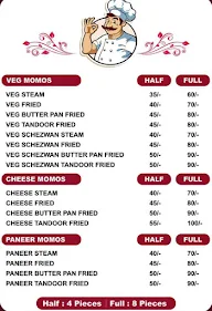 Momos Corner menu 2