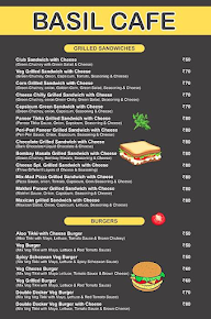 Basil Cafe menu 5