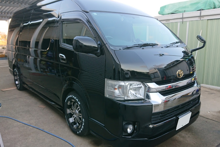 ハイエースワゴンの車検合格に関するカスタム事例の投稿画像1枚目