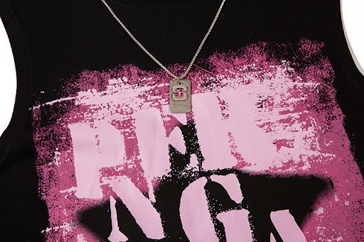 Title 14, Five-Pointed Star Necklace & Strip Casual Vest ...