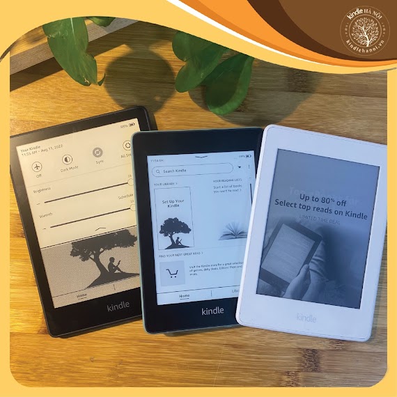 Máy Đọc Sách Kindle Paperwhite 1, 2, 3, 4, 5 (Kindle Ppw 1, 2, 3, 4, 5) Chính Hãng Nhập Khẩu Nhật, Mỹ