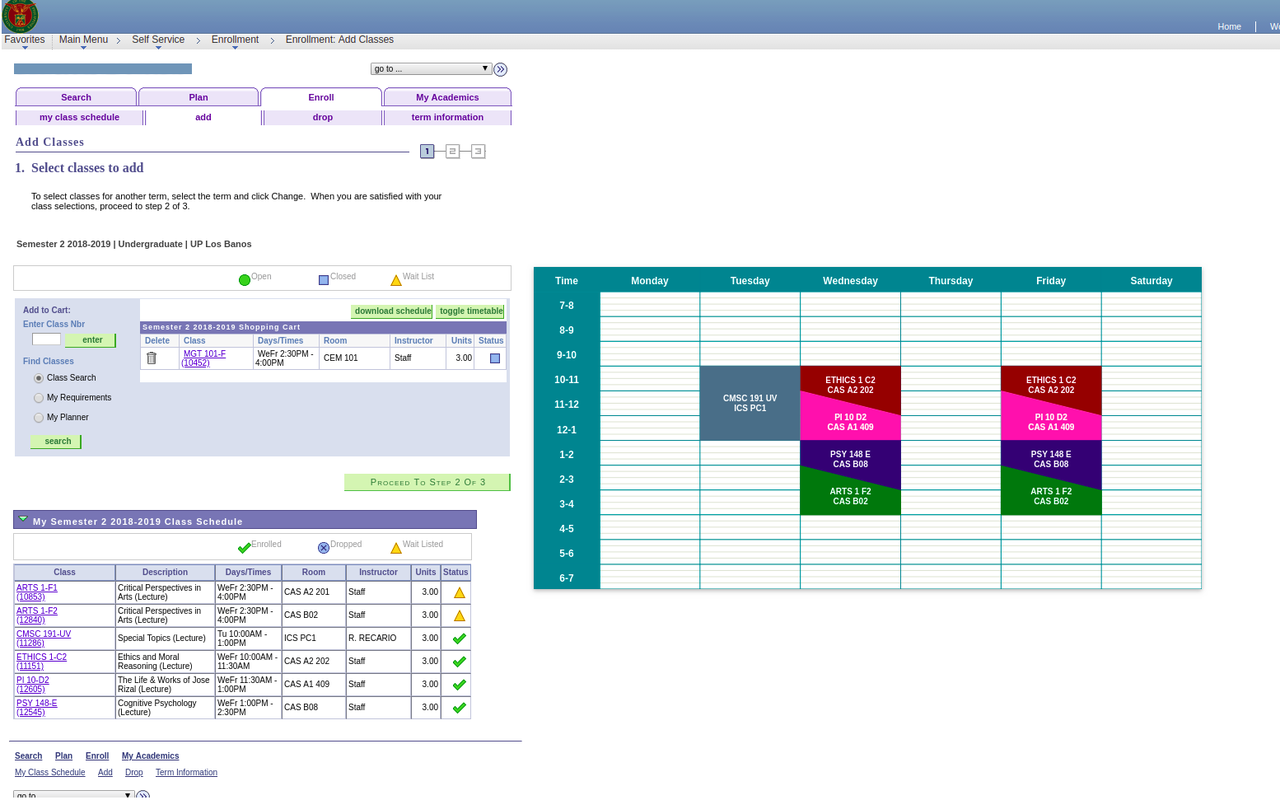 SAIS Timetable Preview image 0